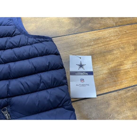 NFL Dallas Cowboys Puffer Vest Youth XL NFL Football Team Apparel Unisex NWT - Picture 4 of 12